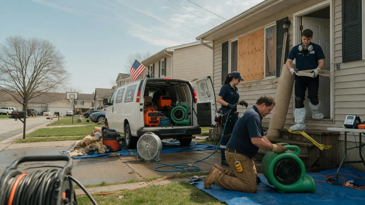 Water Damage Restoration in Edgerton, KS near me